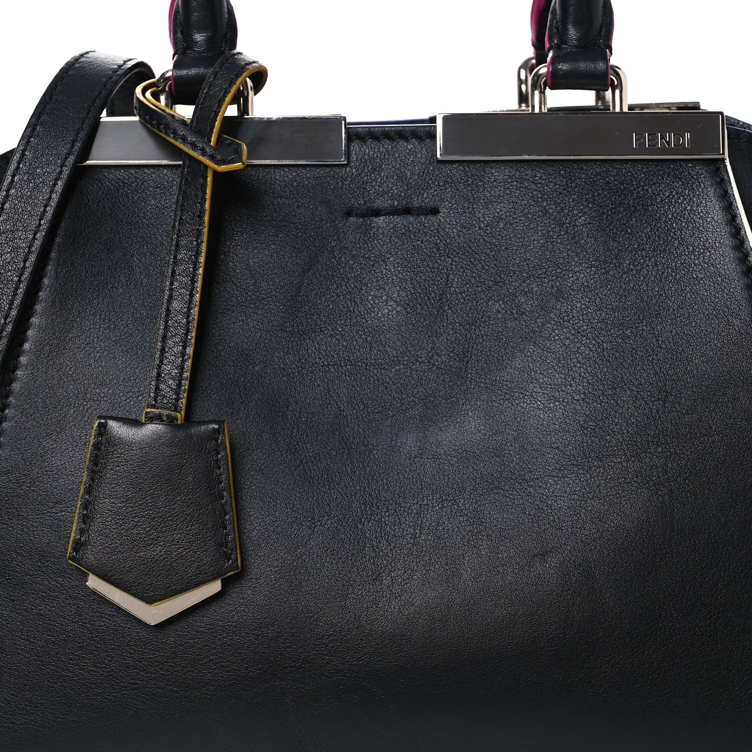 Fendi Vitello Dolce Mini 3Jours Tote Black 1849306 – FASHIONPHILE