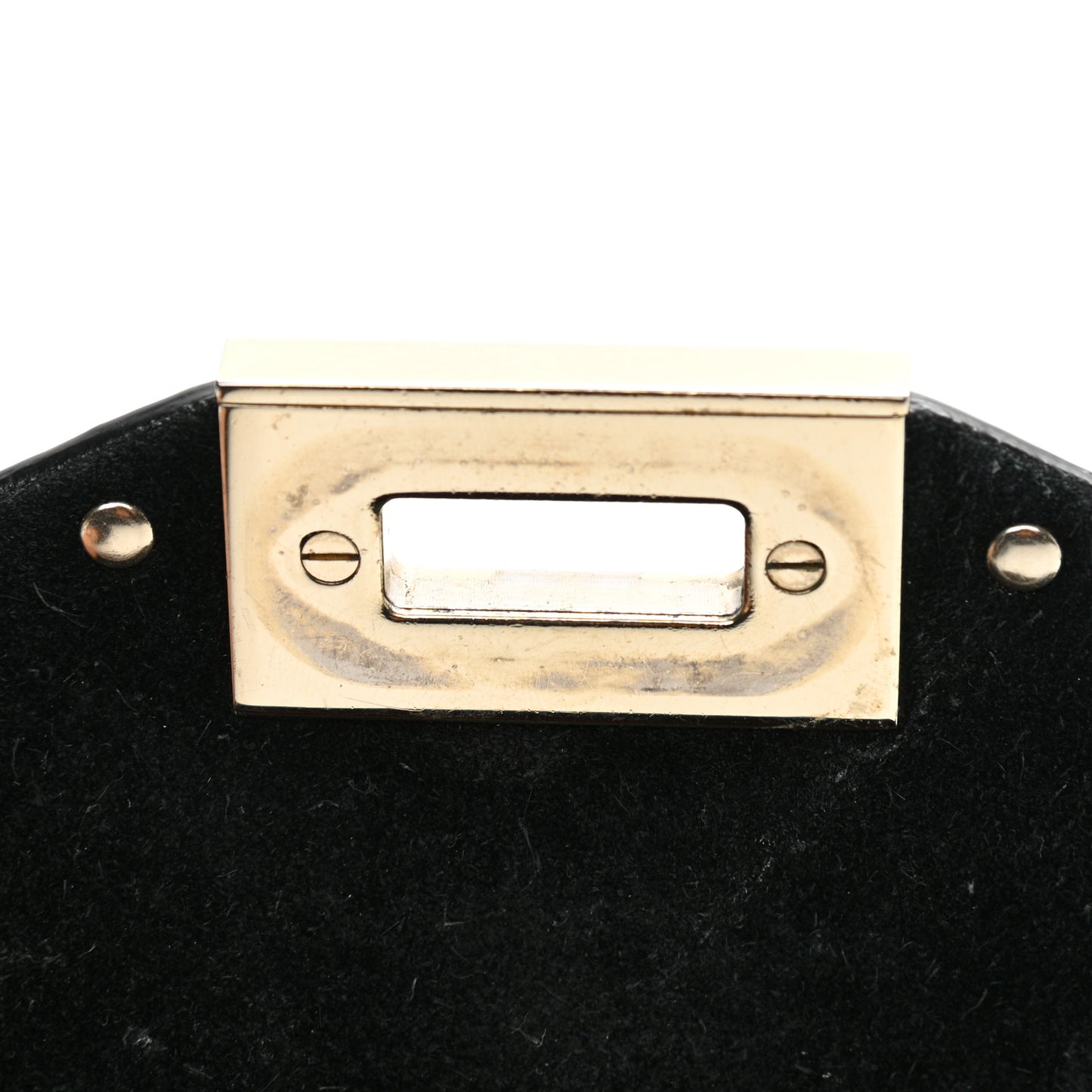 Pebbled Calfskin Mini Rockstud Crossbody Bag Black