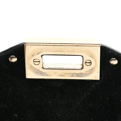 Valentino Garavani Pebbled Calfskin Mini Rockstud Crossbody Bag Black 10 of 11