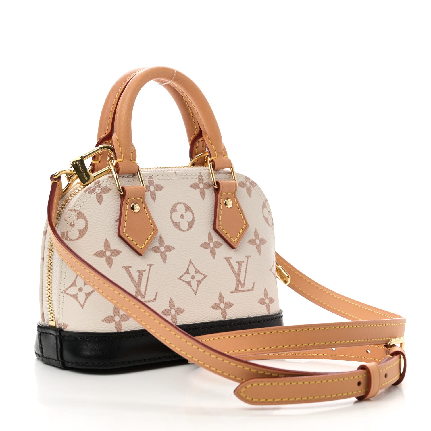 Louis Vuitton Monogram Dune Nano Alma 3 of 9