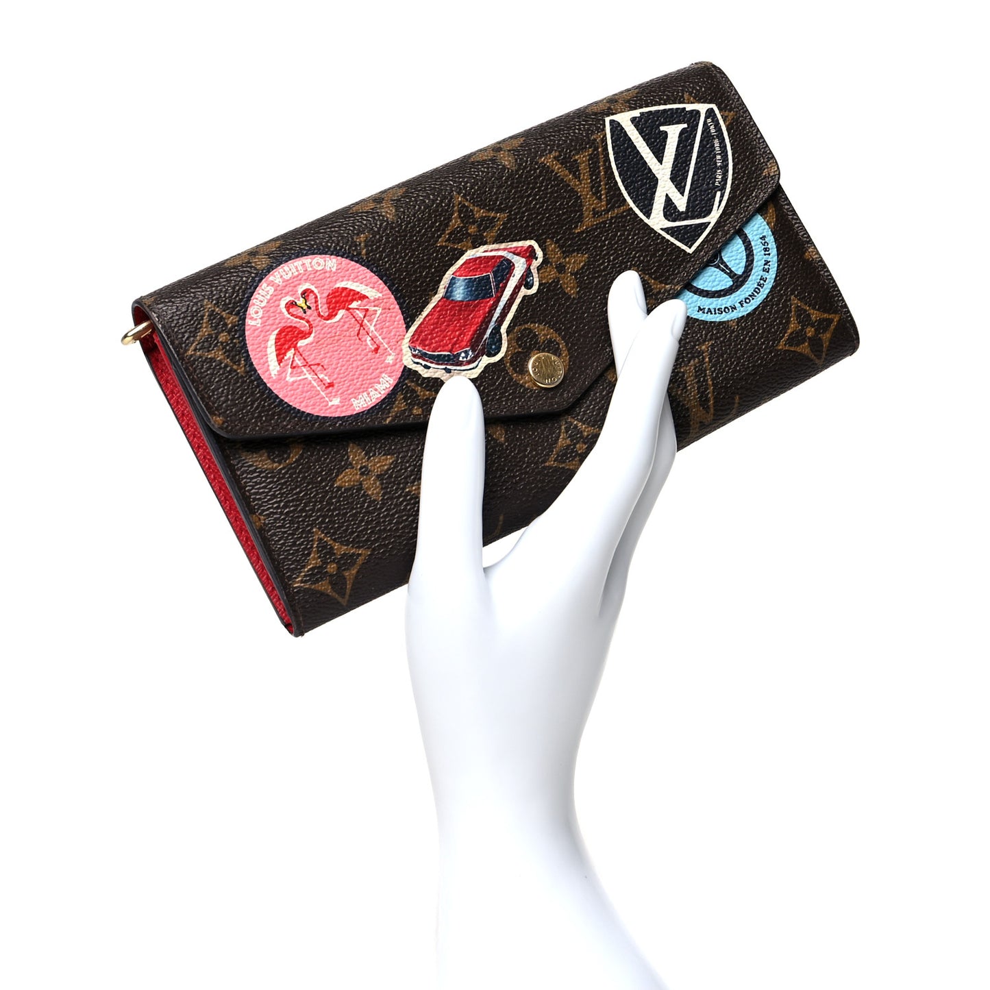 Monogram World Tour Sarah Wallet