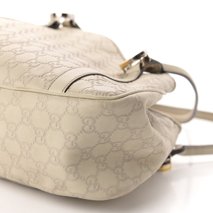 Gucci Guccissima Medium Twins Shoulder Bag Off White 7 of 15
