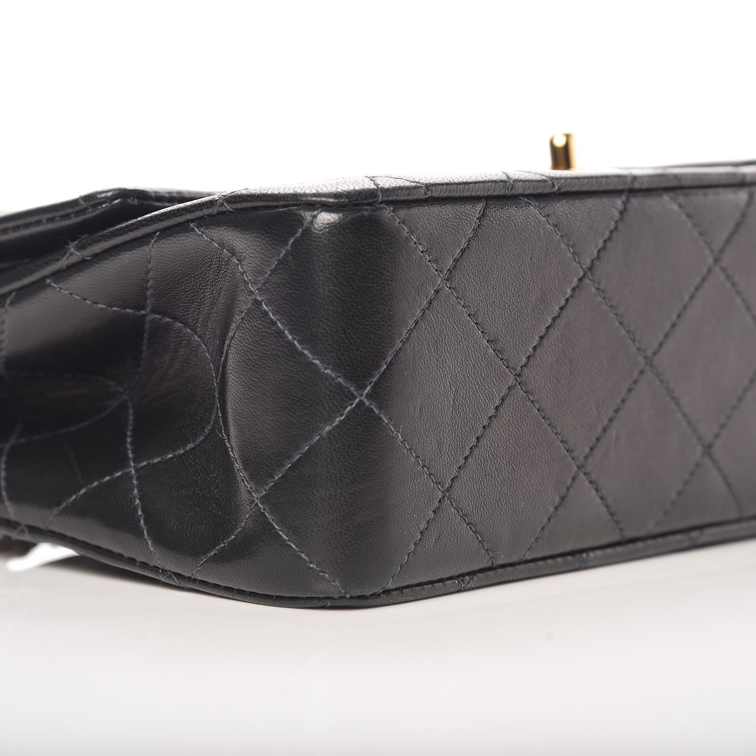 Chanel Lambskin Quilted Small Double Flap Black 5 of 11