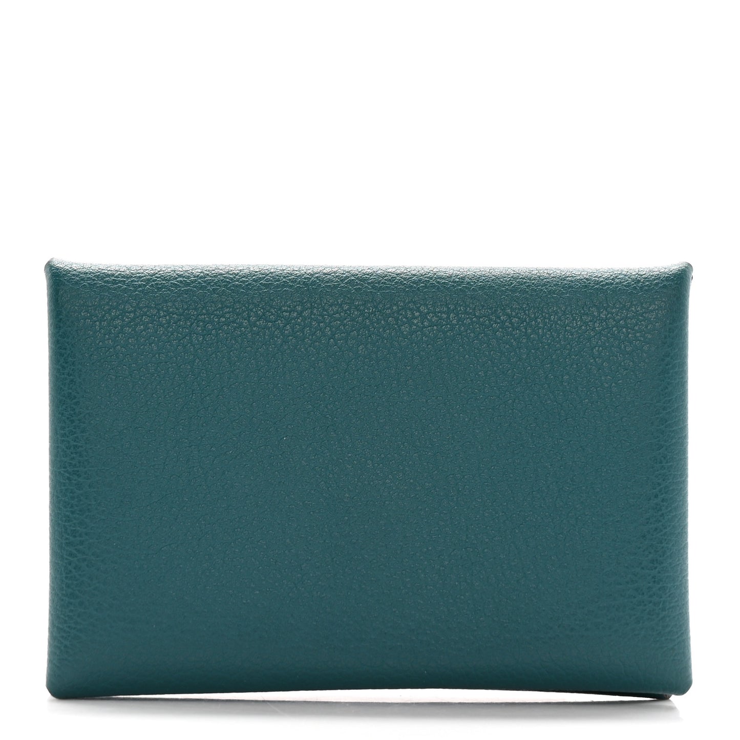 Chevre Mysore Calvi Card Case Vert Bosphore