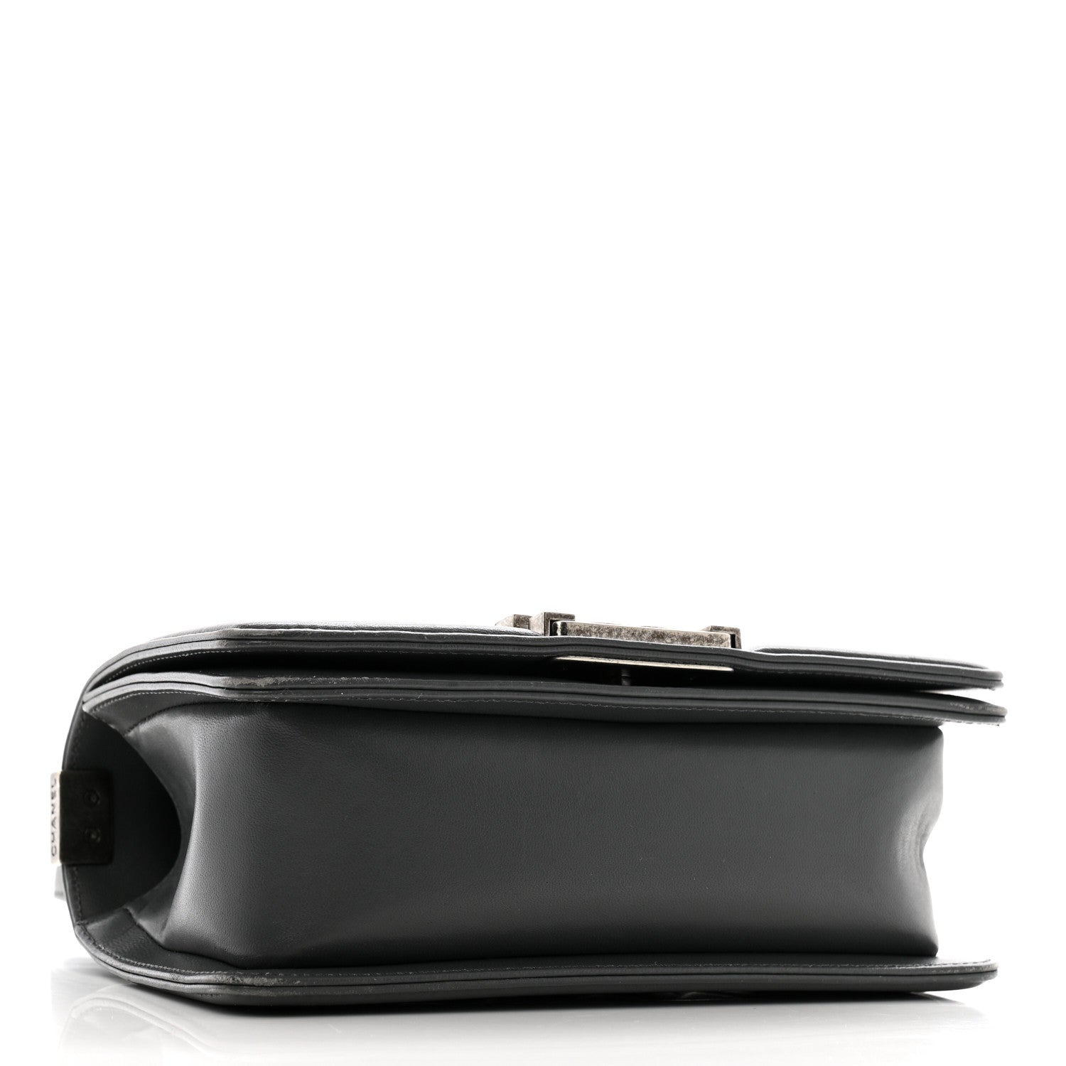 Chanel Calfskin Quilted Small Boy Flap Dark Grey 4 of 15