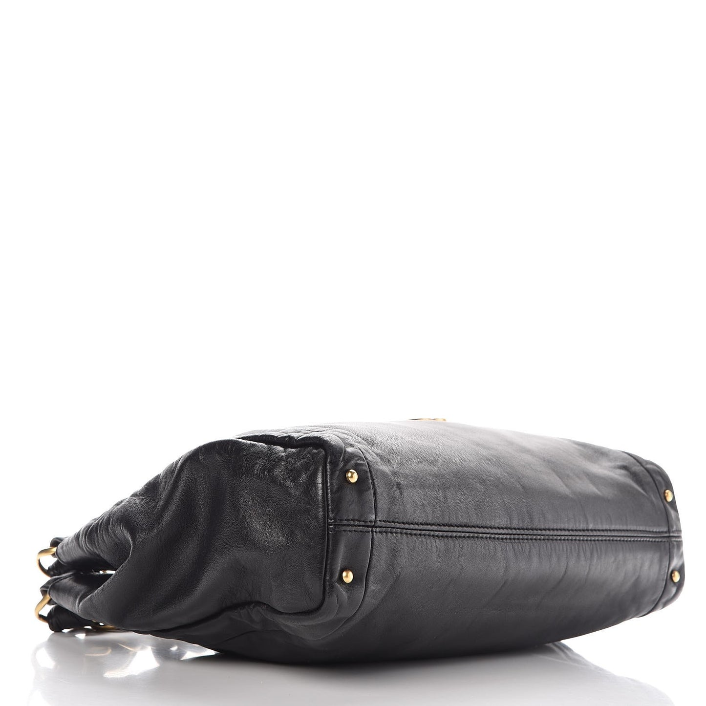 Lambskin Small Olsen Shoulder Bag Black