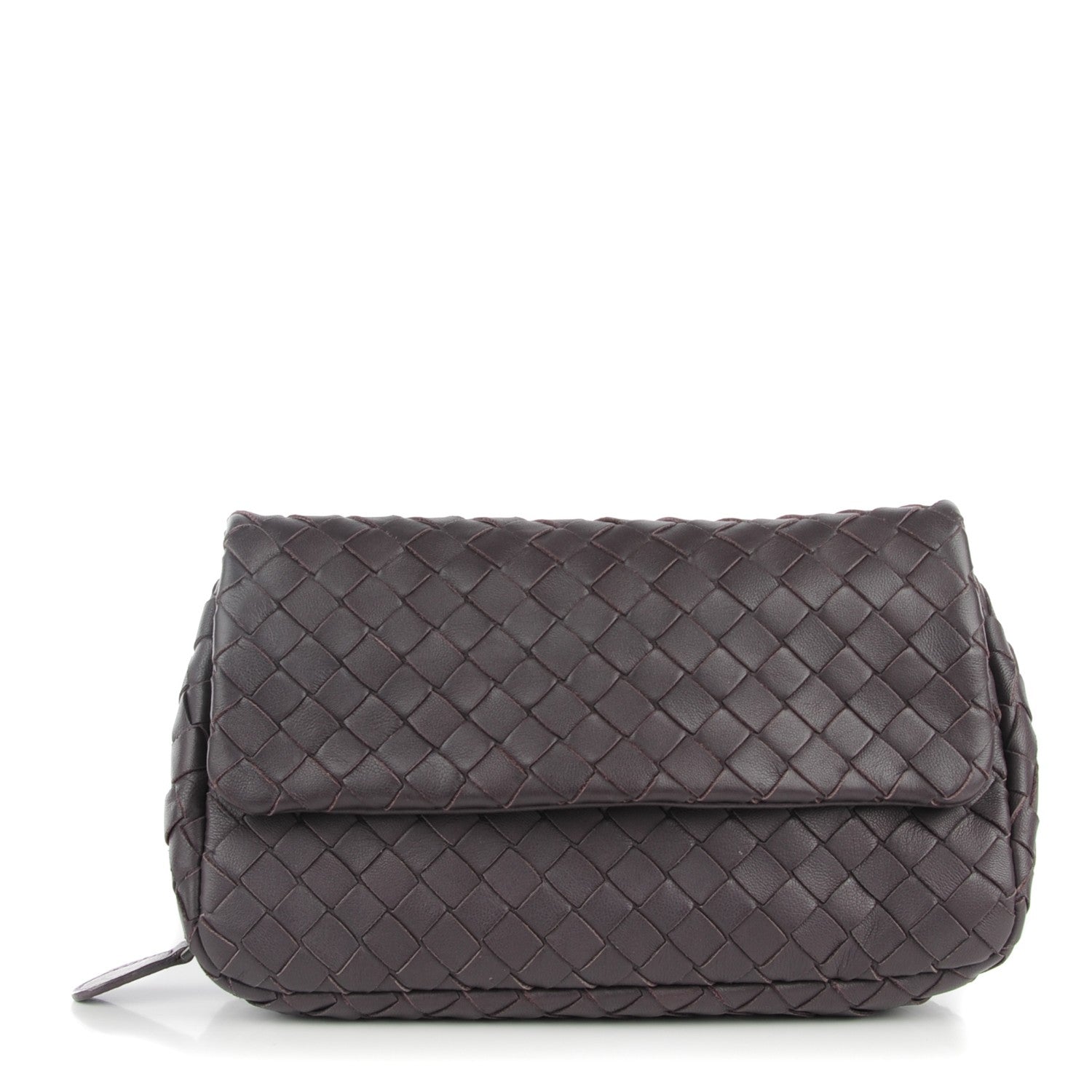 Bottega Veneta Nappa Intrecciato Messenger Bag Quetsche 1 of 8