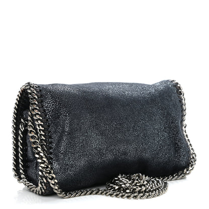 Stella McCartney Shaggy Deer Falabella Crossbody Bag Navy 2 of 11