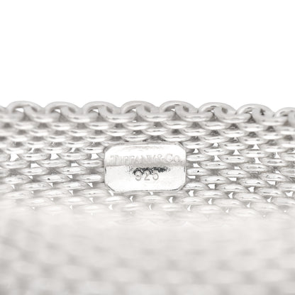 Tiffany Sterling Silver Somerset Mesh Bracelet 4 of 4