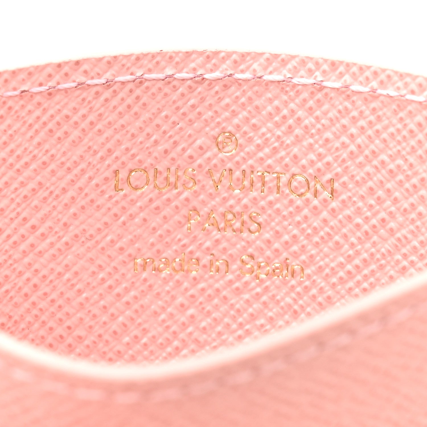 Louis Vuitton Damier Azur Daily Card Holder Rose Ballerine 6 of 8