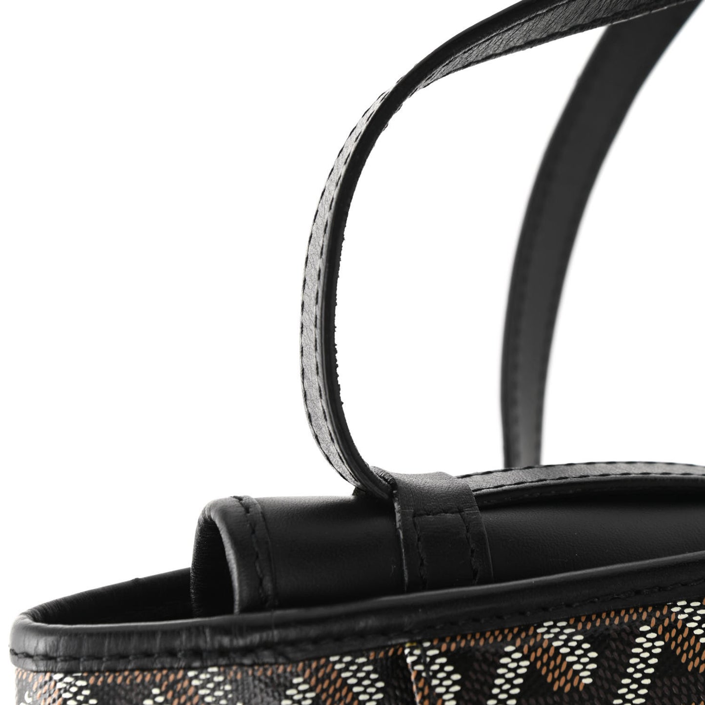 Goyardine Belvedere PM Messenger Bag Black