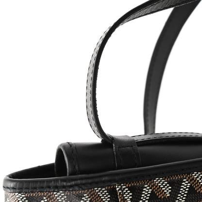 Goyard Goyardine Belvedere PM Messenger Bag Black 10 of 10