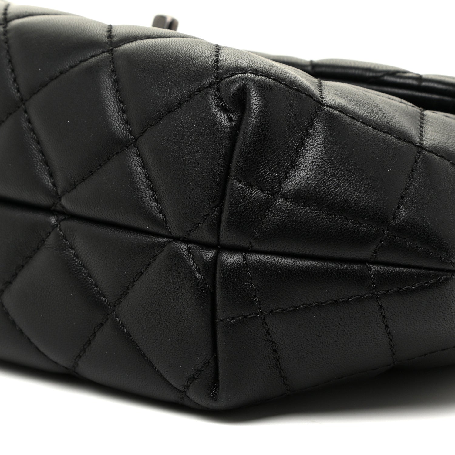 Chanel Lambskin Quilted Large Daily Supple Flap Black 11 of 20