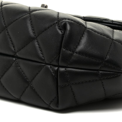 Chanel Lambskin Quilted Large Daily Supple Flap Black 11 of 20