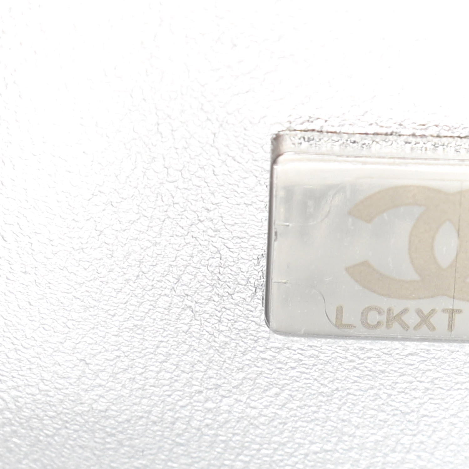Chanel Hammered Metallic Calfskin Quilted Flap Silver 7 of 11