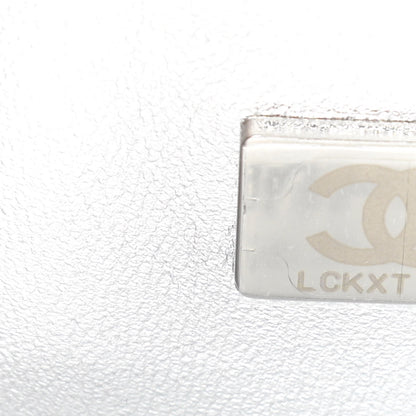 Chanel Hammered Metallic Calfskin Quilted Flap Silver 7 of 11