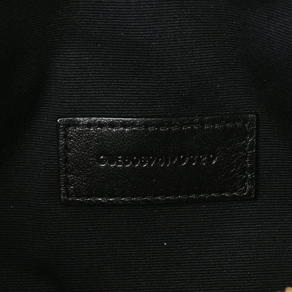 Saint Laurent Grained Lambskin Quilted Mini Becky Double Zip Bag Vintage White 7 of 15