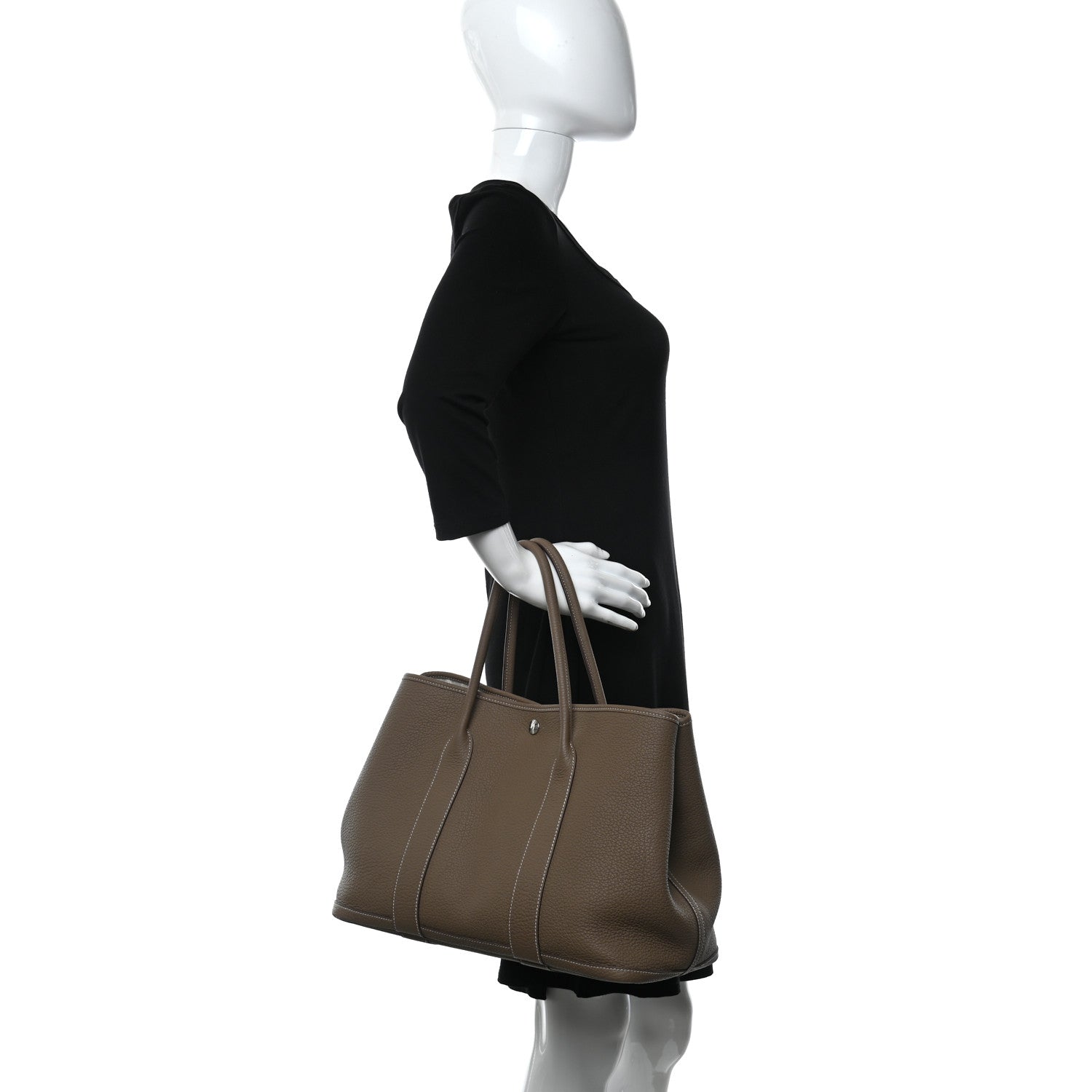 Hermes Negonda Garden Party 36 MM Etoupe 2 of 14