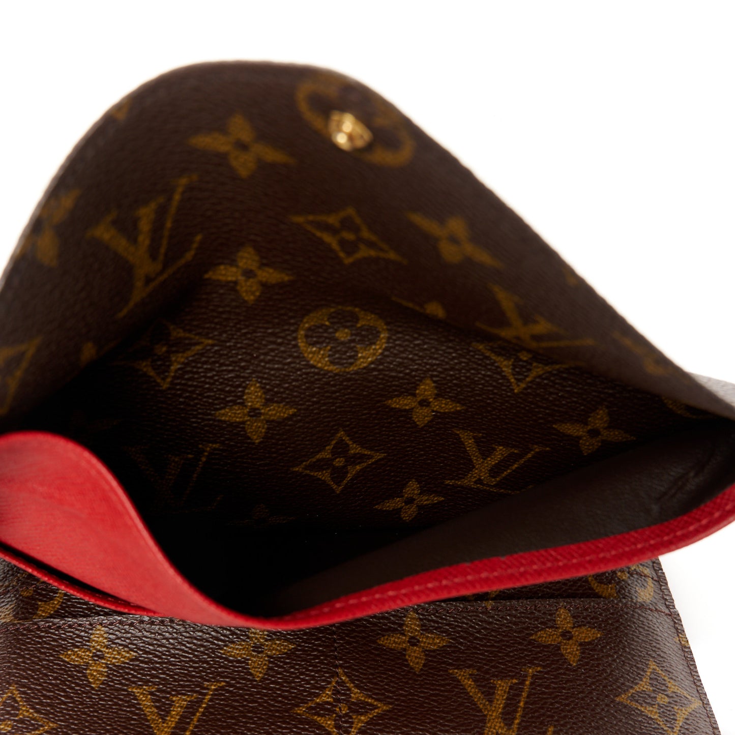 Monogram Josephine Wallet Red