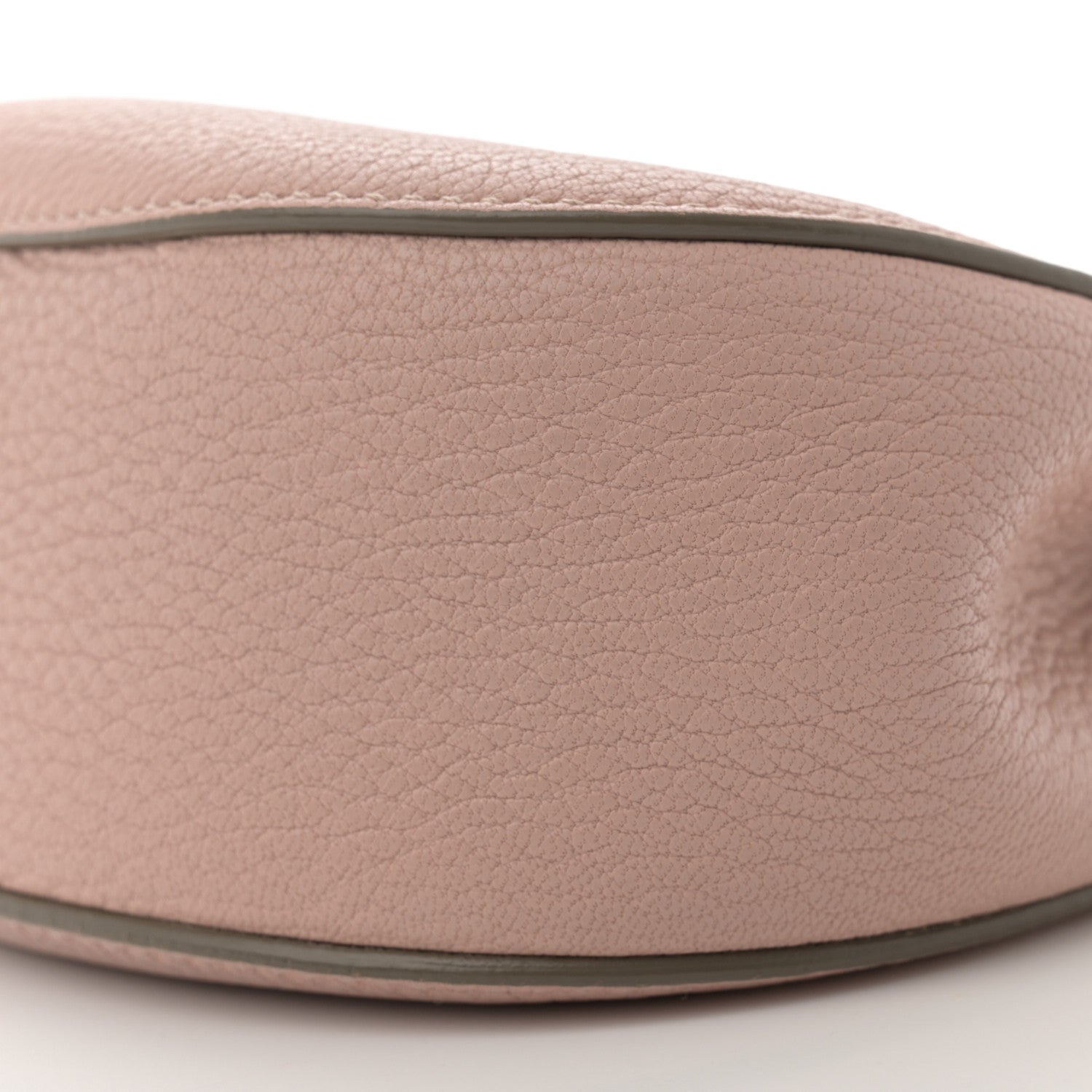 Chloe Grained Lambskin Mini Drew Shoulder Bag Cement Pink 10 of 10
