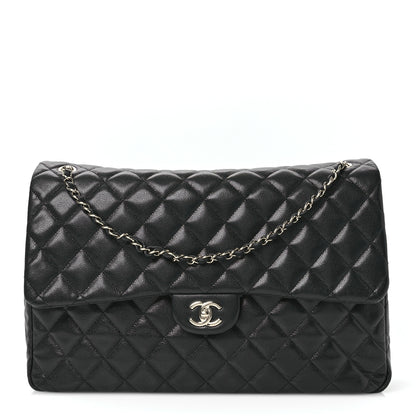 Chanel Caviar Quilted XXL Travel Flap Bag Black 1 of 10