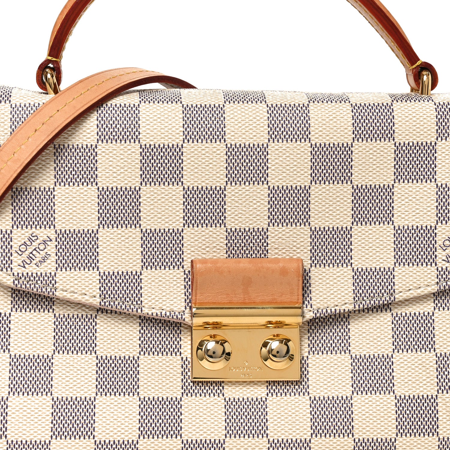Louis Vuitton Damier Azur Croisette 7 of 9
