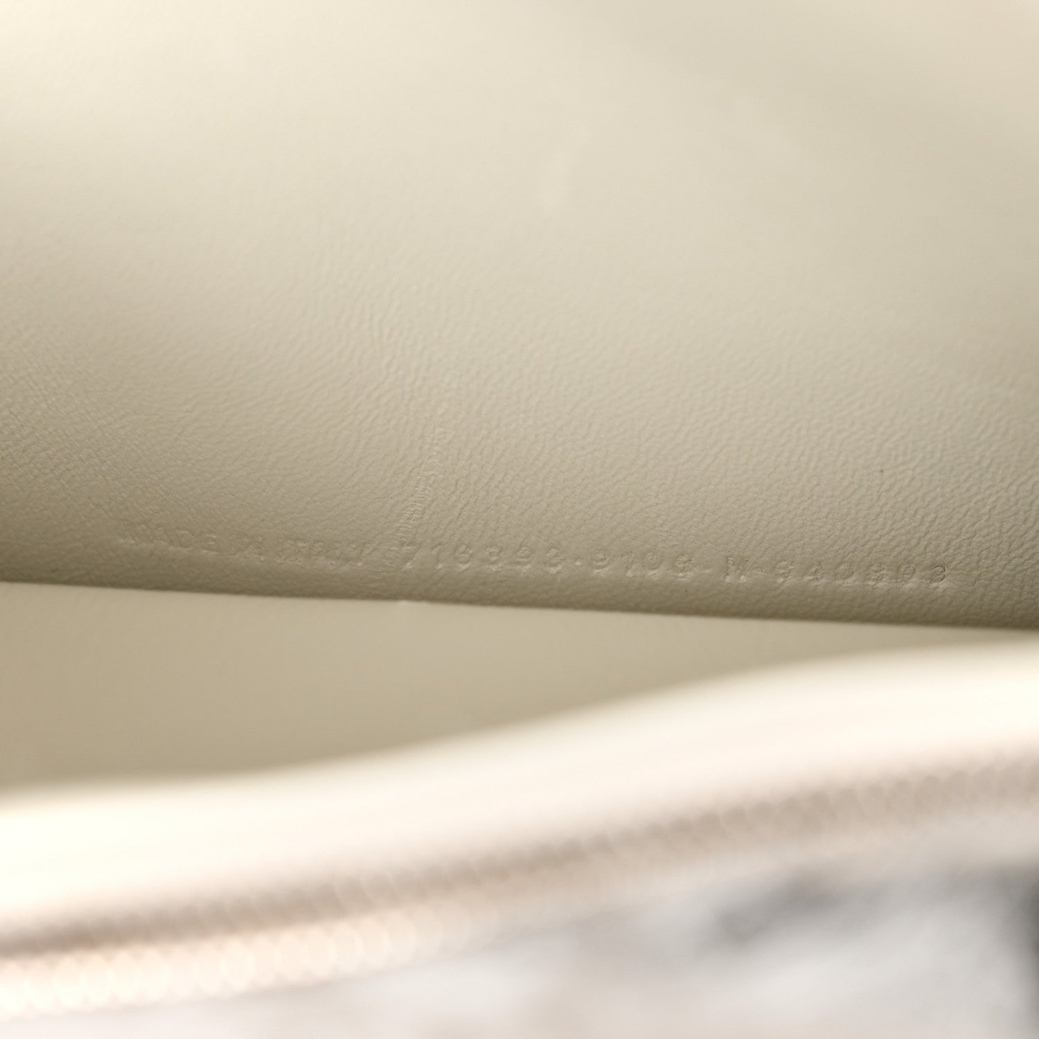 Balenciaga Faux Fur Medium Crush Chain Bag White 7 of 10