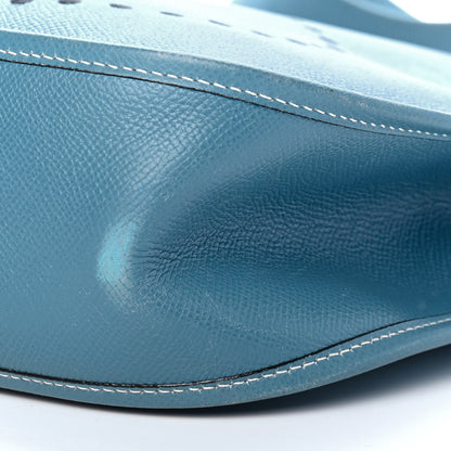 Hermes Epsom Evelyne GM Blue Jean 12 of 12
