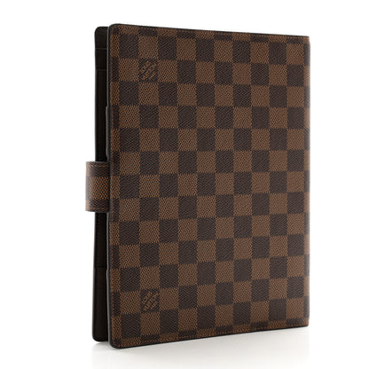 Louis Vuitton Damier Ebene Large Ring Agenda Cover 3 of 7