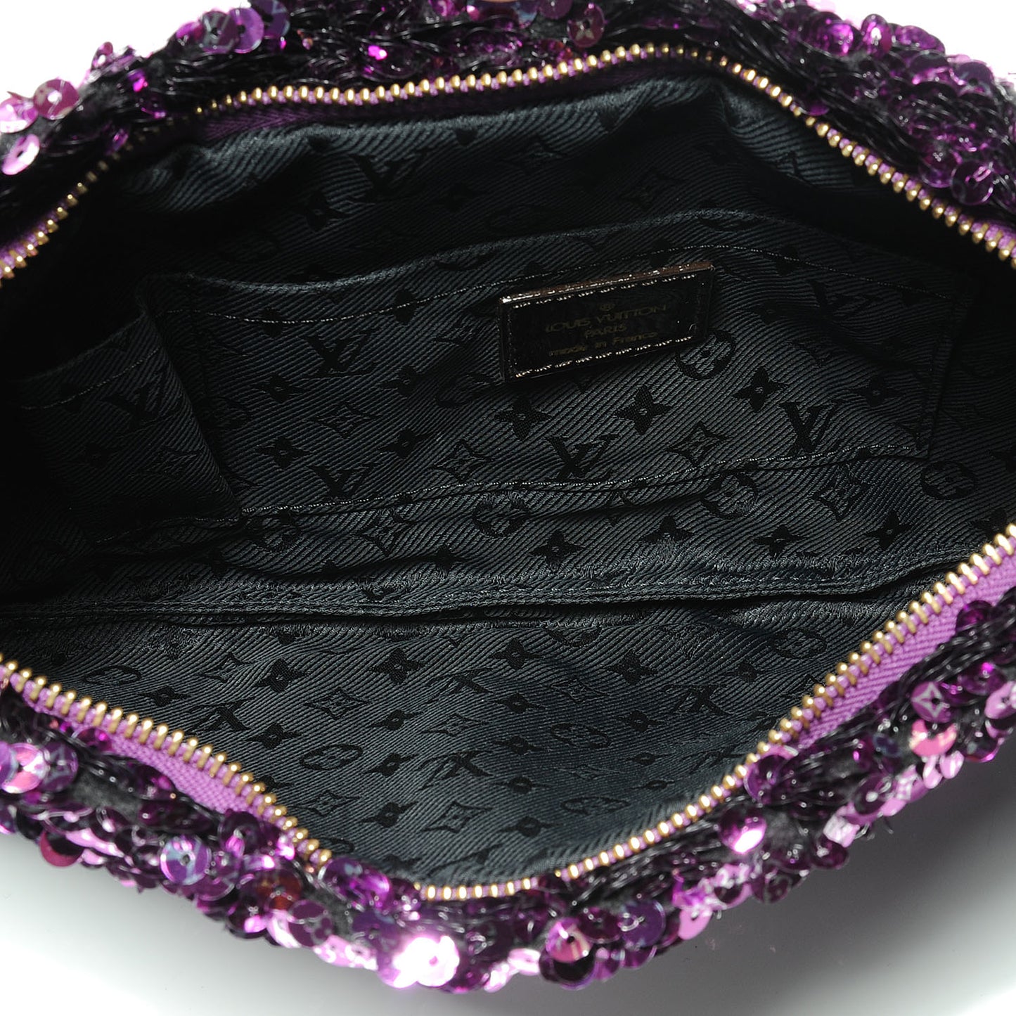 Sequin Pochette Rococo Violet