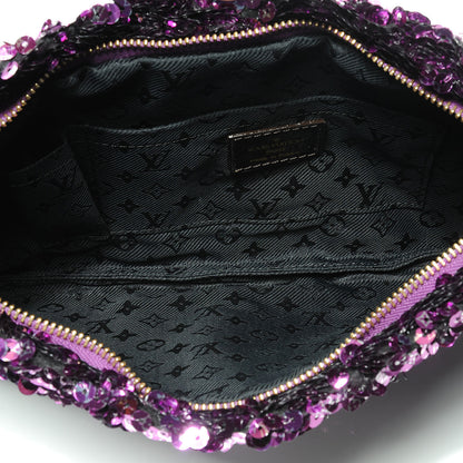 Louis Vuitton Sequin Pochette Rococo Violet 5 of 7