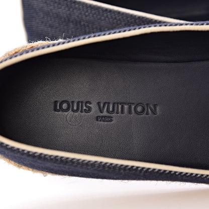 Louis Vuitton Canvas Postcard Espadrille Flats 36.5 6 of 15