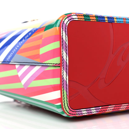 Christian Louboutin Patent Calfskin Small Cabata Tote Multicolor 9 of 10