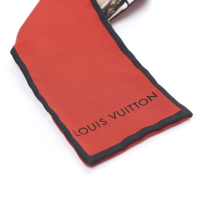 Louis Vuitton Silk Monogram Trunks Bandeau Brown 3 of 6