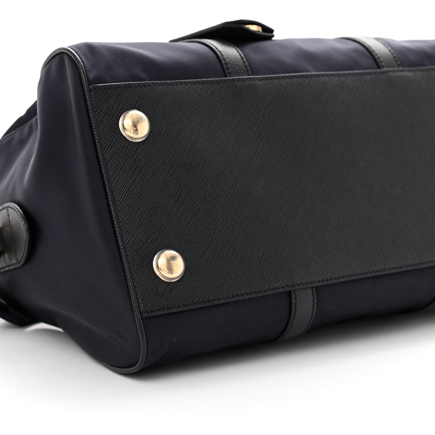 Prada Re-Nylon Saffiano Medium Re-Edition 1978 Top Handle Bag Bleu 8 of 9