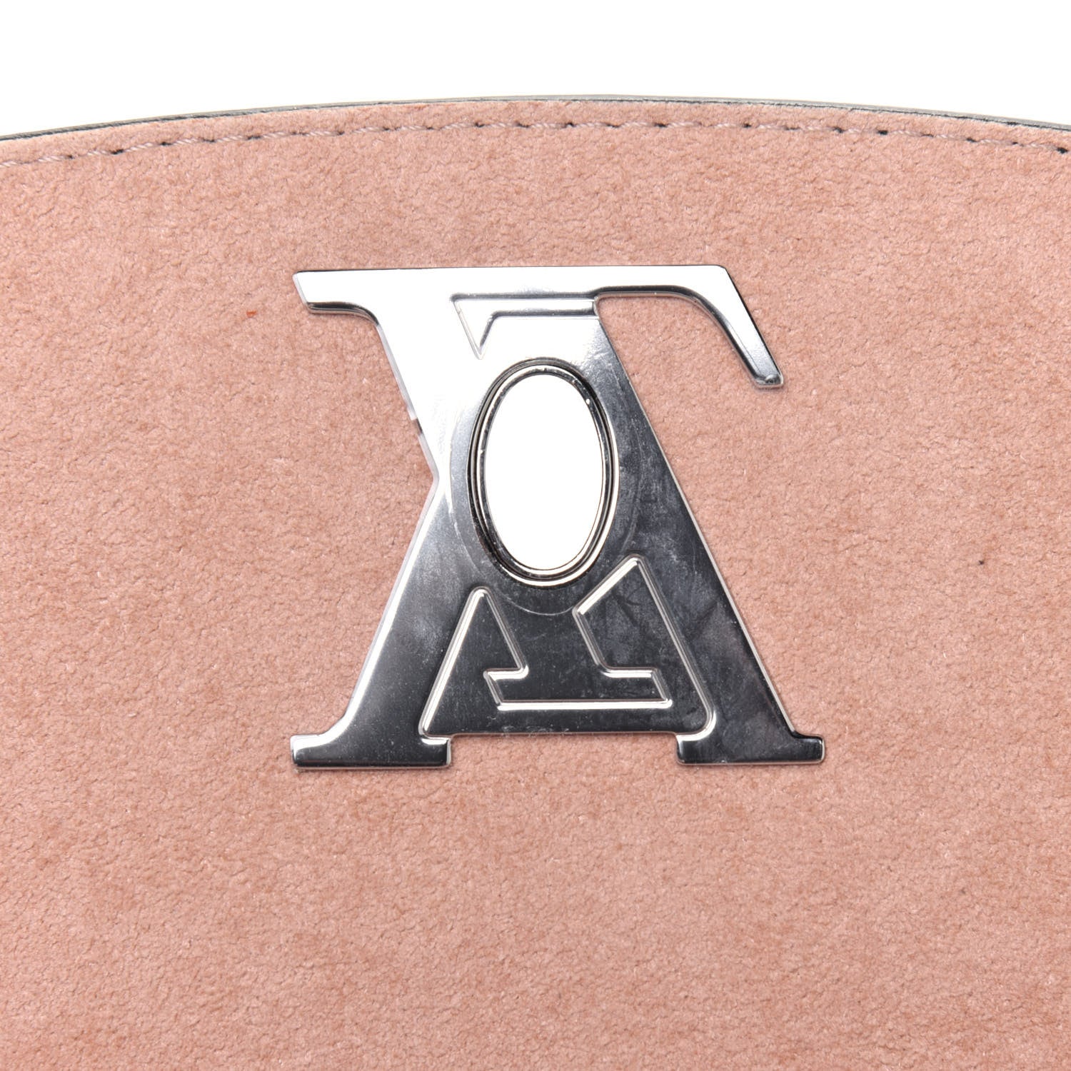 Louis Vuitton Calfskin Lockme Ever BB Black 6 of 20