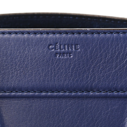Celine Supple Calfskin Medium Phantom Luggage Indigo 10 of 11
