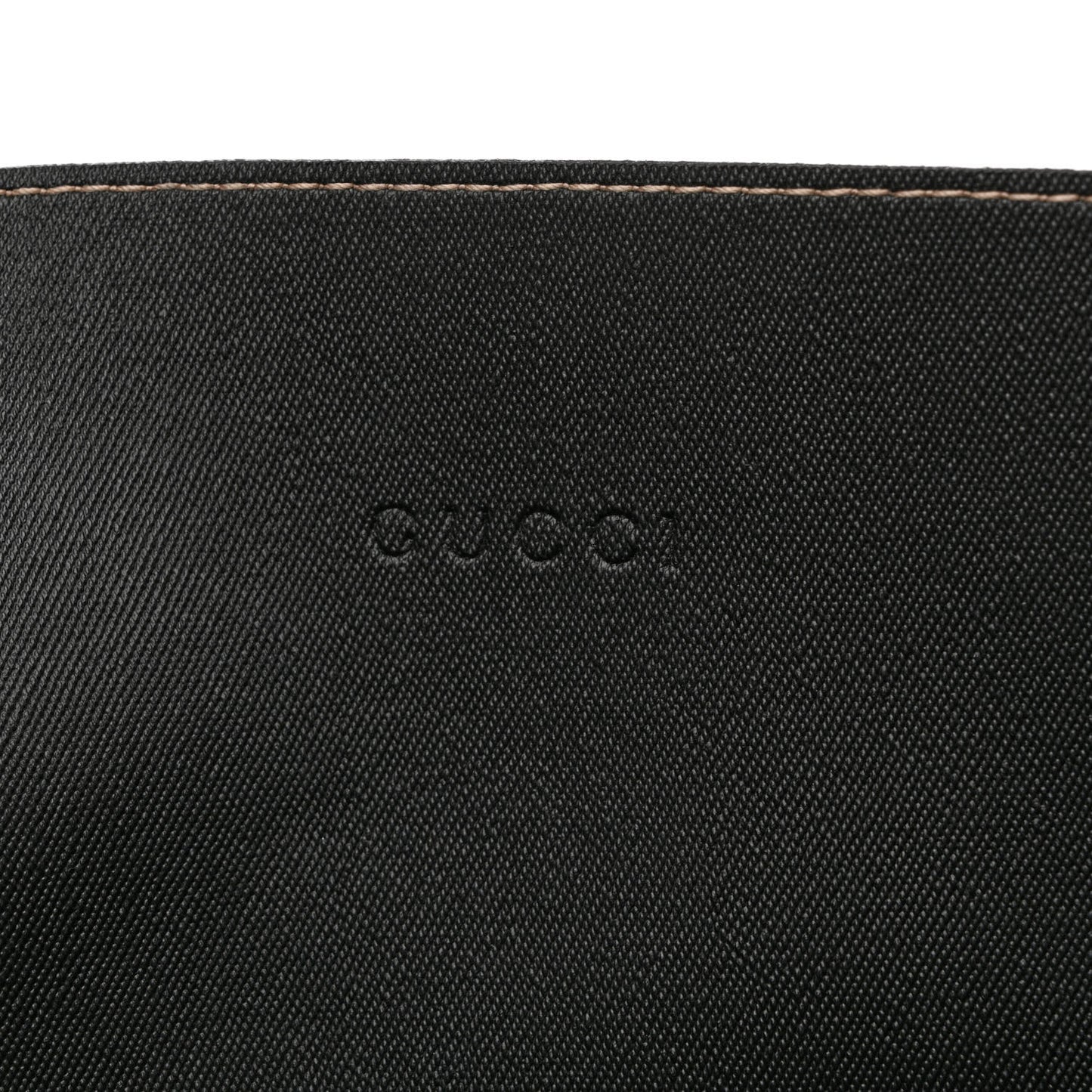 Calfskin GG Supreme Monogram Medium Reversible Tote Black