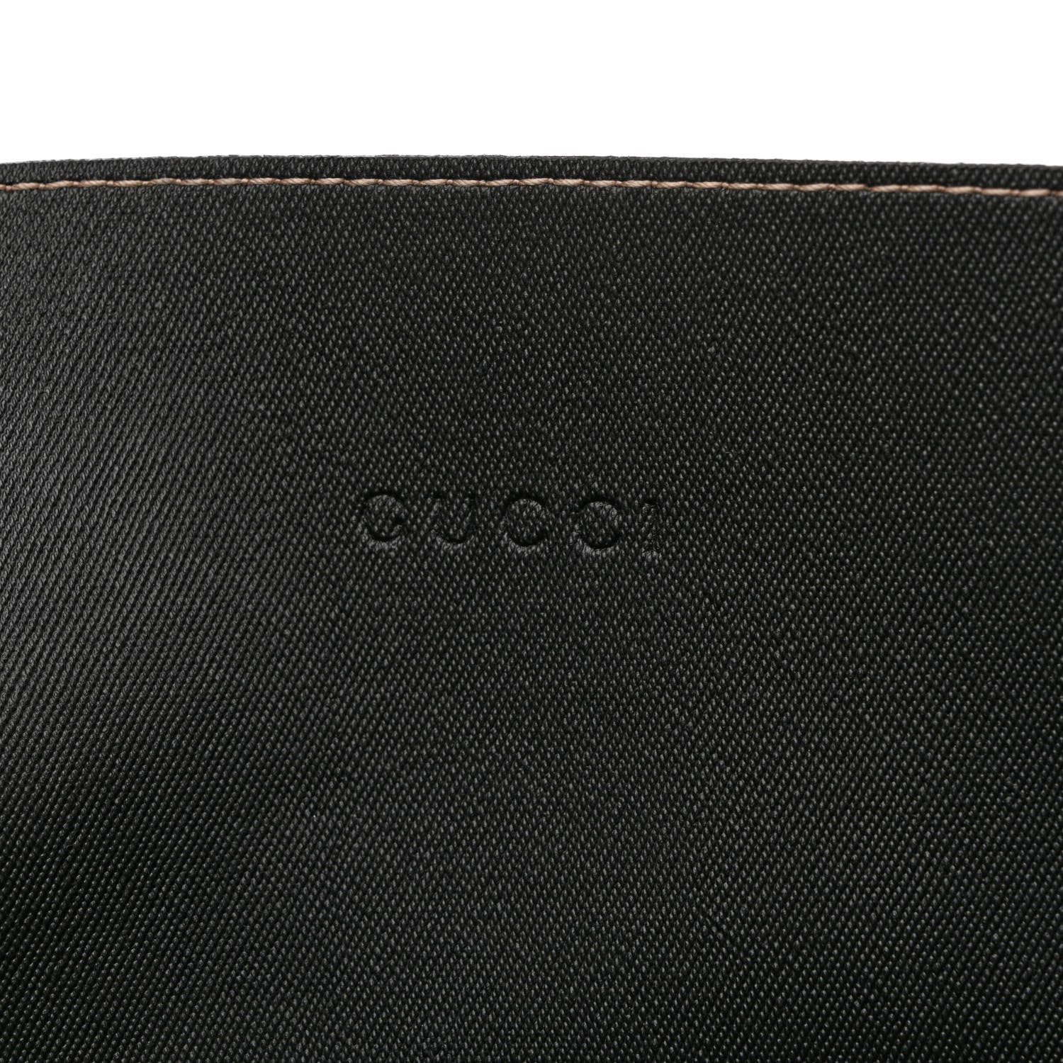 Gucci Calfskin GG Supreme Monogram Medium Reversible Tote Black 7 of 17