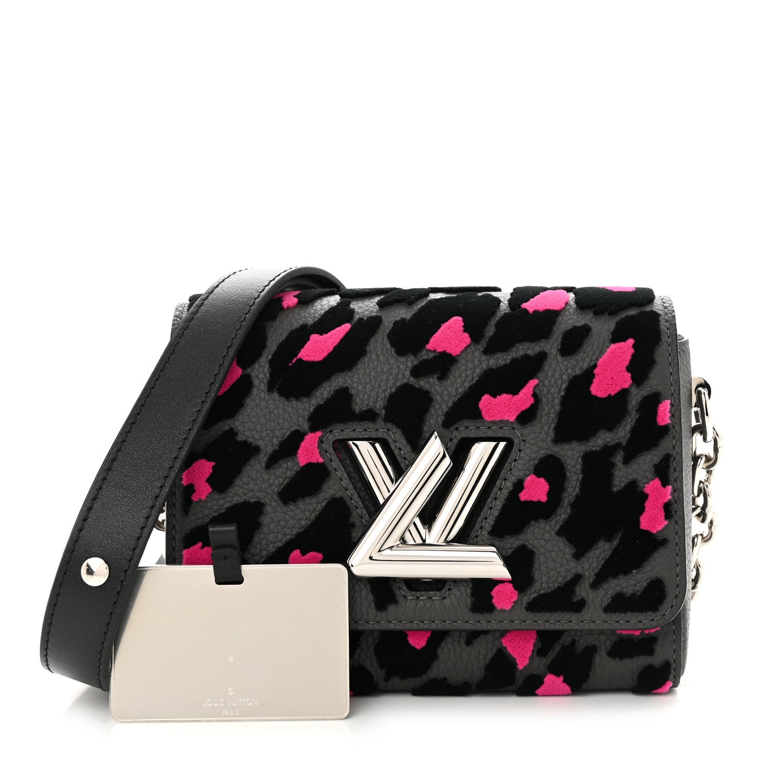 Louis Vuitton Taurillon Tufted Wild At Heart Twist Shoulder Bag PM Grey 1 of 9