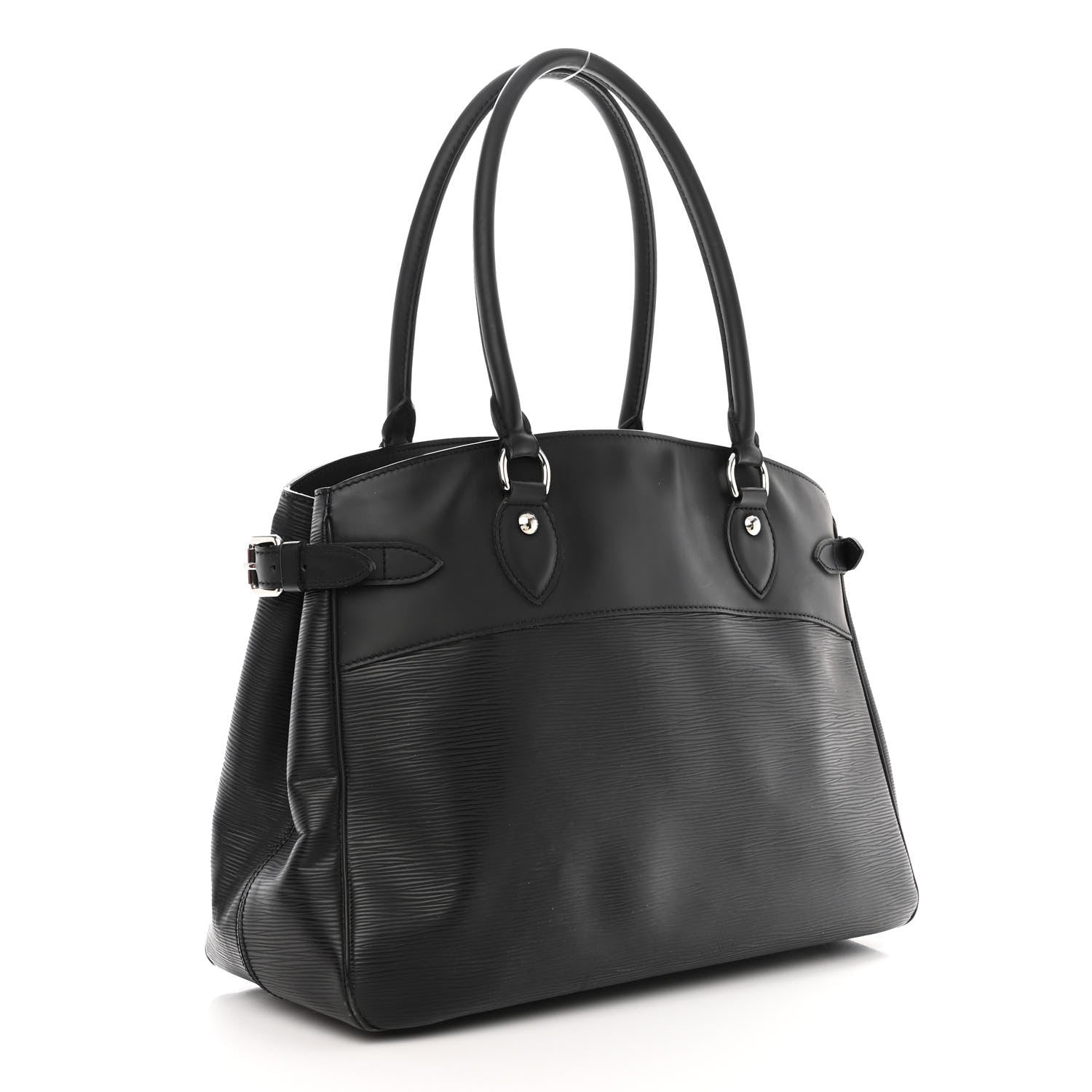 Louis Vuitton Epi Passy GM Black 3 of 11