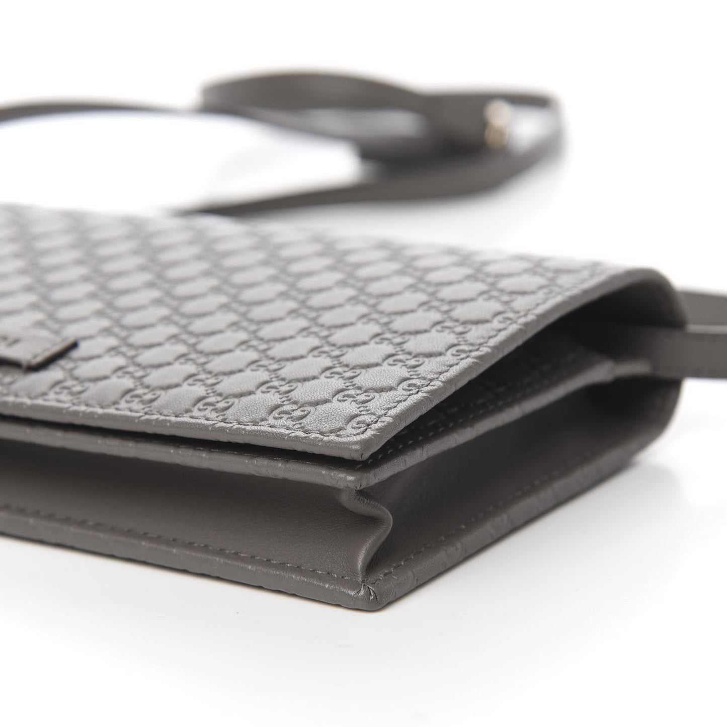 Soft Microguccissima Crossbody Wallet Loess