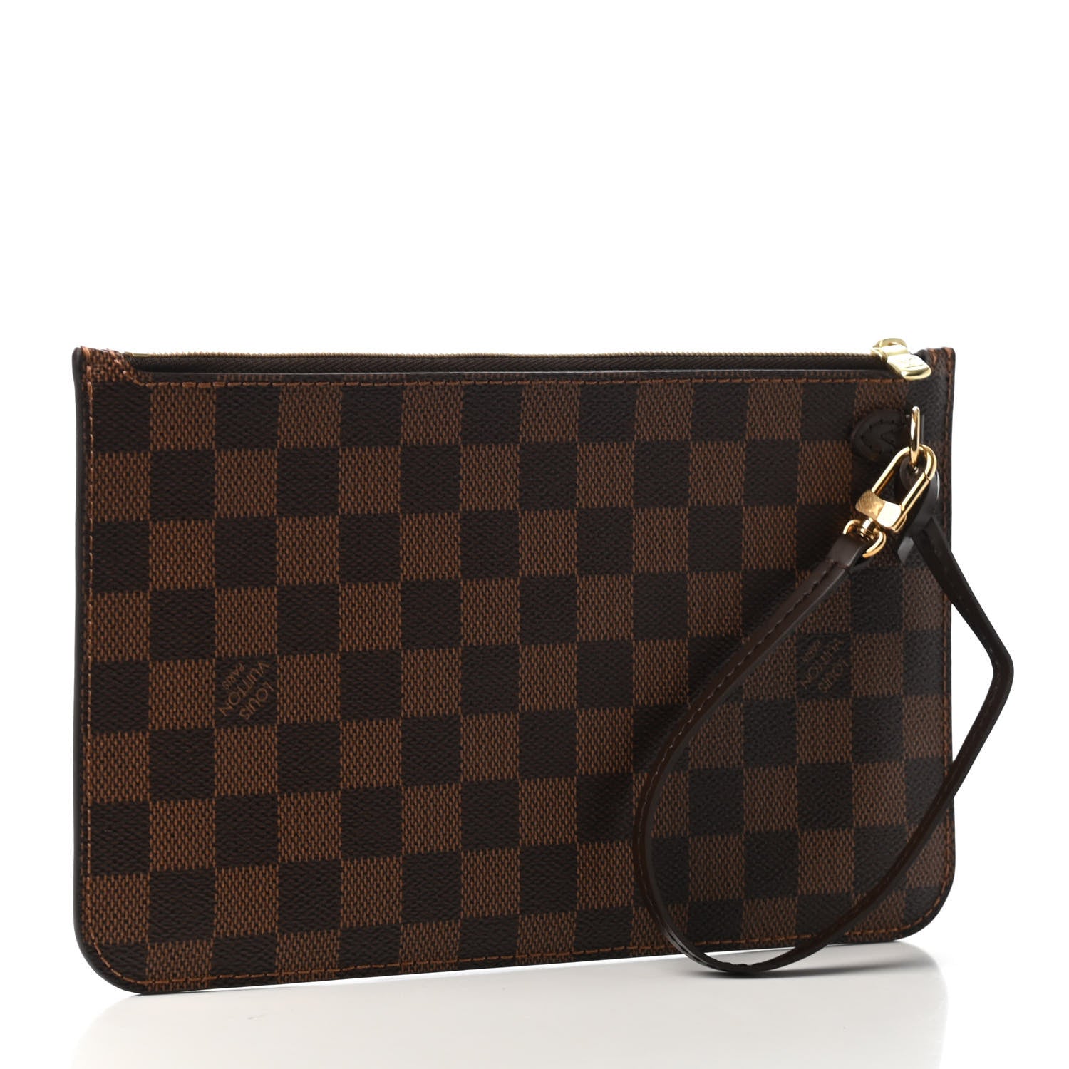 Louis Vuitton Damier Ebene Neverfull MM GM Pochette 2 of 4