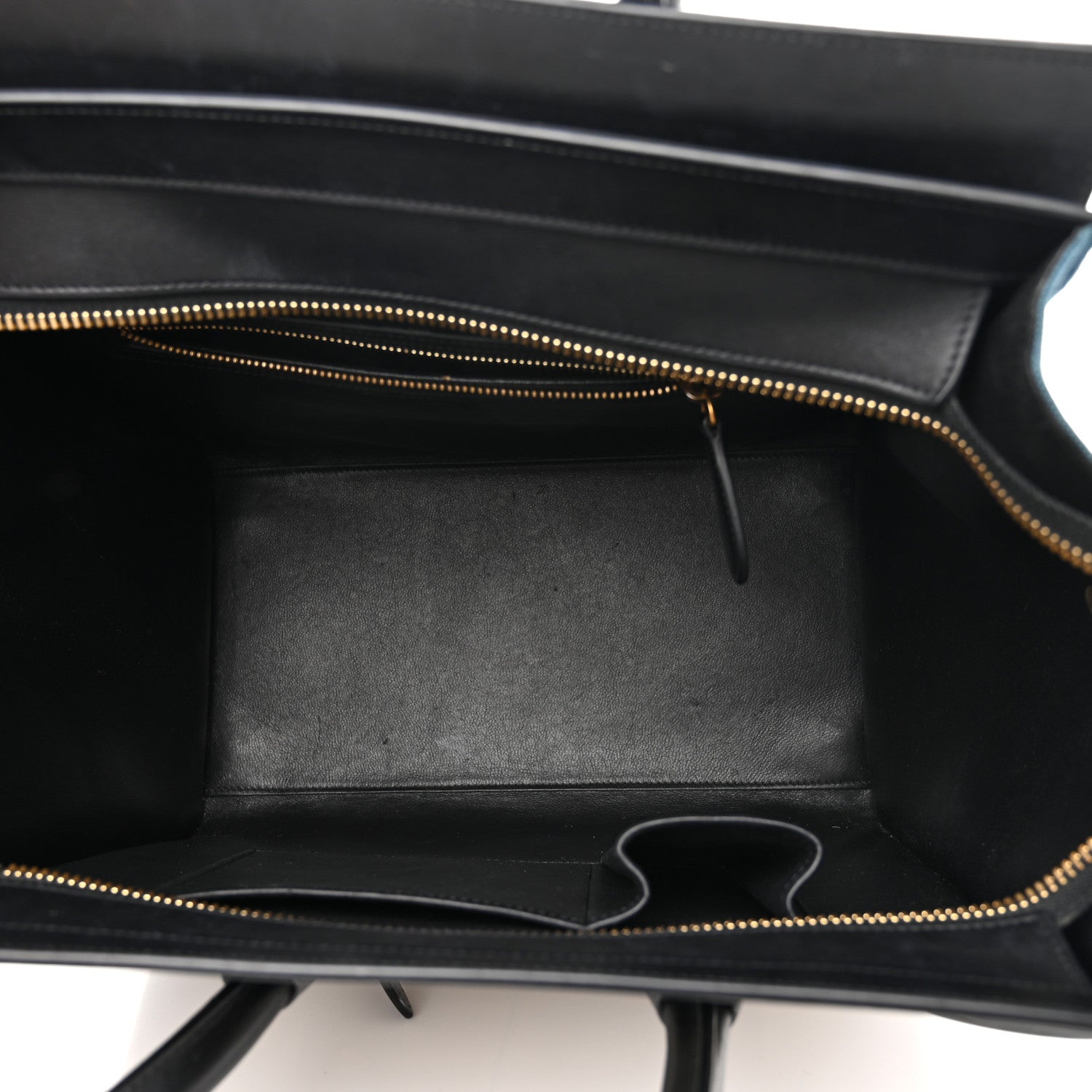 Celine Canvas Smooth Calfskin Mini Tri-Color Luggage Royal 5 of 17
