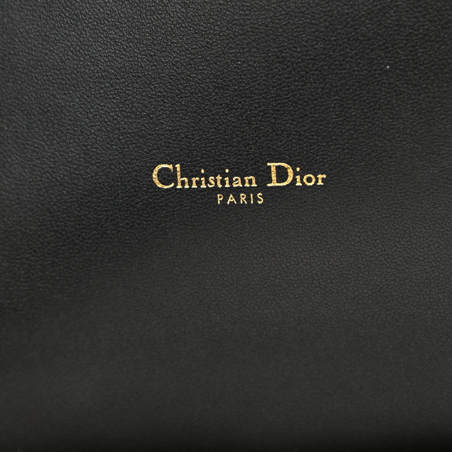 Christian Dior Supple Calfskin Caro Pouch with Chain Black 6 of 11