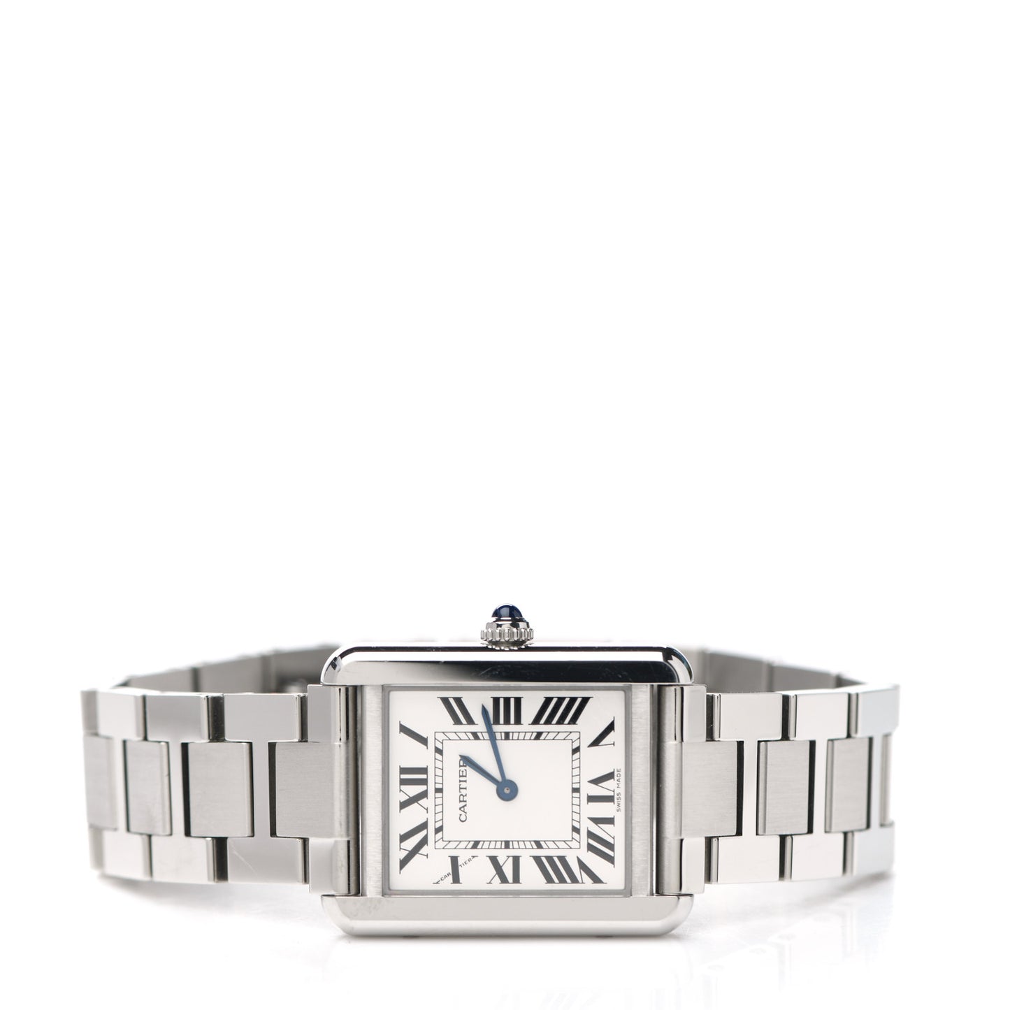 Stainless Steel 24mm Tank Solo Quartz Watch