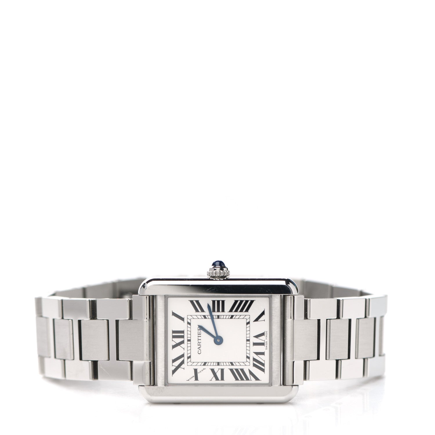 Cartier Stainless Steel 24mm Tank Solo Quartz Watch 2 of 5