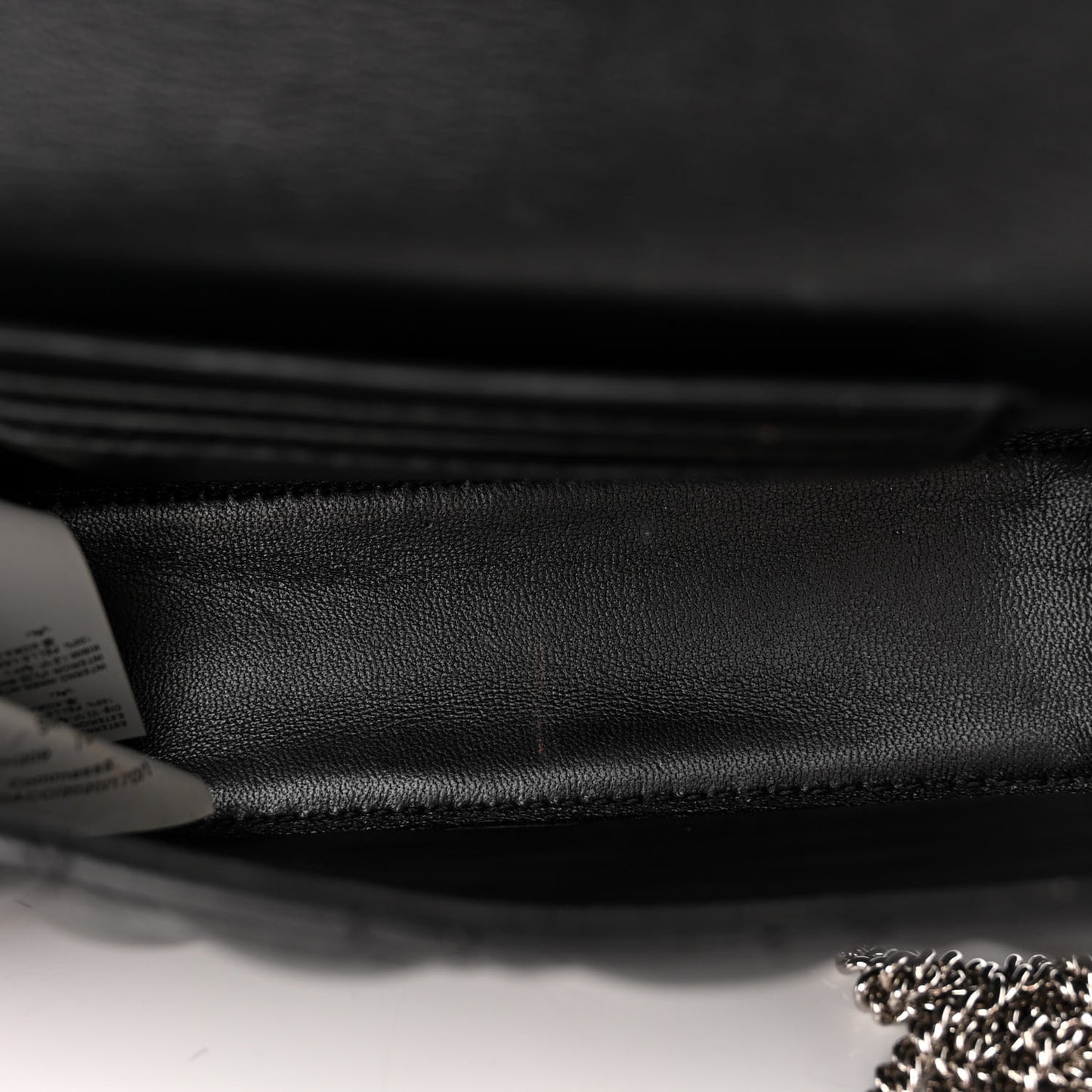 Nappa Quilted Virtus Evening Bag Black