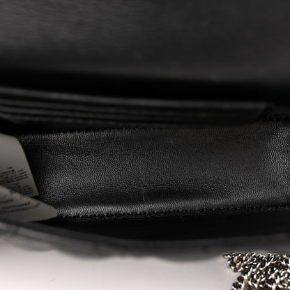 Versace Nappa Quilted Virtus Evening Bag Black 5 of 9