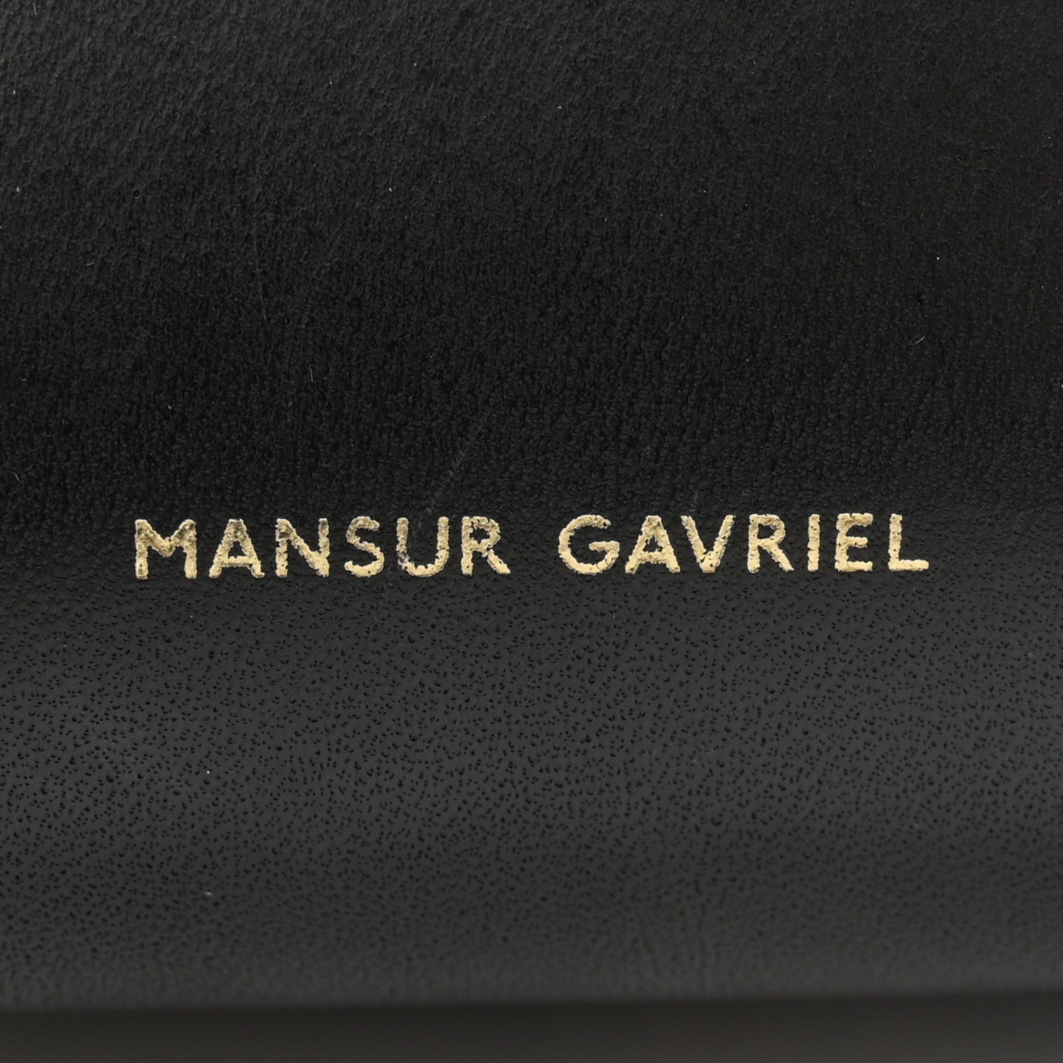 Mansur Gavriel Calfskin Mini Bucket Bag Black Ballerina 12 of 12